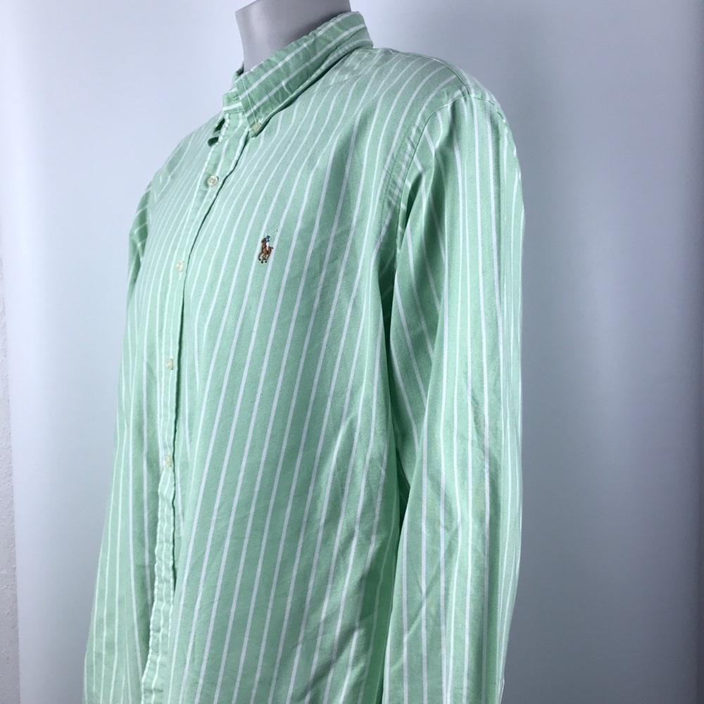 Ralph Lauren custom fit size xxl green long sleeve